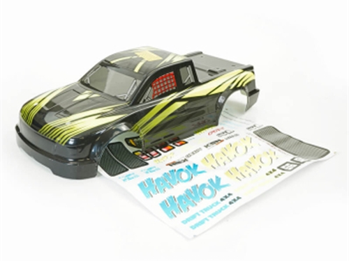 FTX HAVOK DRIFT TRUCK BODY - YELLOW