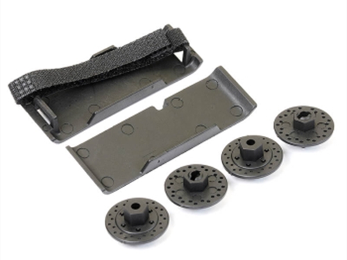 FTX UTAH SIDE CHASSIS PLATES & WHEEL HEXES
