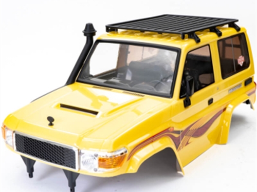 FTX TROOPER PRE-ASSEMBLED COMPLETE BODY W/O LIGHT/TYRE - YELLOW