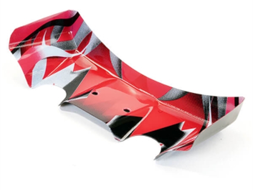 FTX VANTAGE 2.0 PRINTED RED/BLACK/WHITE REAR WING