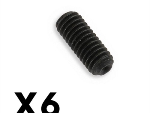 FTX SET/GRUB SCREW M4*10 6PCS