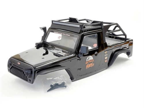 FTX FURY 2.0 PRE-ASSEMBLED BODY & CAGE - BLACK
