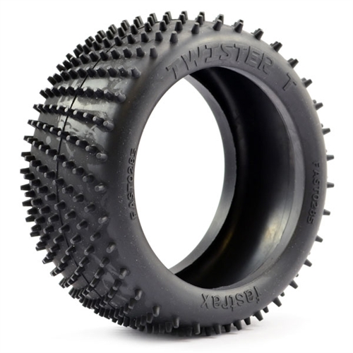 FASTRAX 1/8 TWISTER-T TRUGGY SPIKE VTR TYRE - SOFT COMPOUND