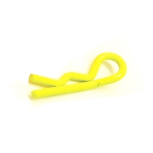 Fastrax Small Flourescent Clips (8) - Yellow