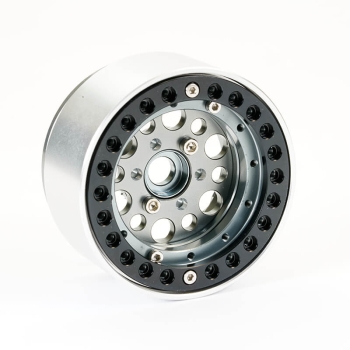 FASTRAX ALUMINIUM BEADLOCK SIXO 1.9" WHEELS - GREY (4PC)