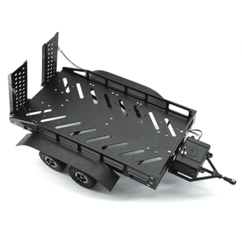 FASTRAX DUAL-AXLE TRAILER w/RAMPS & LEDs (Med 1/12-1/18)
