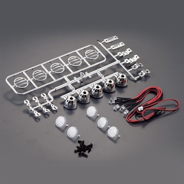 FASTRAX 5-SPOT LIGHT UNIVERSAL CLUSTER MOULDED SET w/LED'S