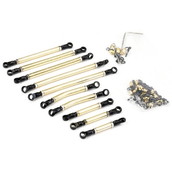 FASTRAX AXIAL SCX24 STEEL SUSP ENSION & STEERING RODS SET FOR
