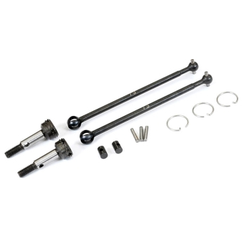 FASTRAX TAMIYA TD04 ALUMINIUM STEERING CVD DRIVESHAFT SET 73