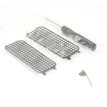 FASTRAX TRX-4M STAINLESS REAR SIDE WINDOW GUARD NET (2)