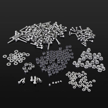 GMADE GS01 STAINLESS STEEL HEX BOLTS & NUTS FOR GS01 4-LINK
