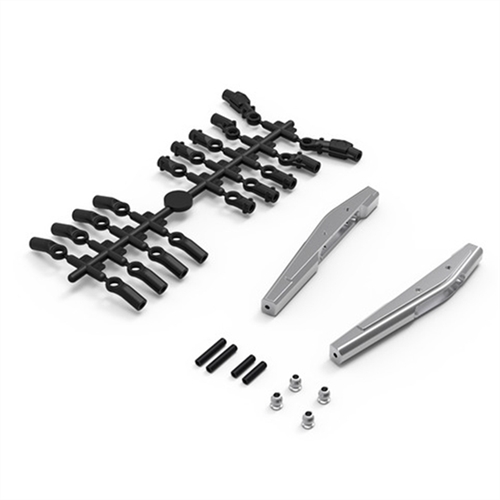 GMADE GR01 ALUMINUM TRAILING ARM (SILVER)