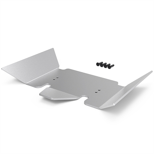 GMADE GR01 ALUMINUM SKID PLATE (SILVER)