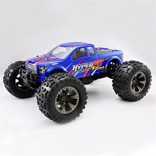 HOBAO HYPER MT SPORT PLUS NITRO RTR with 18KG SERVOS - BLUE