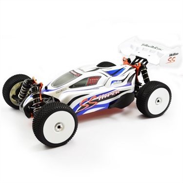 HOBAO HYPER SSE 18 RTR BUGGY BLUE w100A ESC amp 24ghz RADIO
