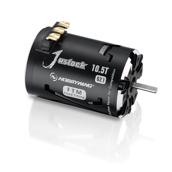 HOBBYWING JUSTOCK G2.1 17.5T SENSORED MOTOR (FIXED TIMING)