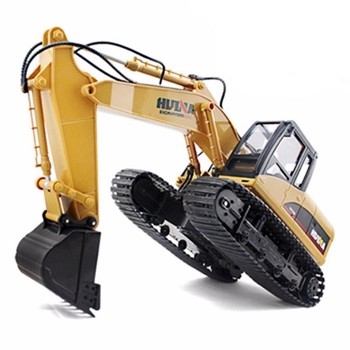 Huina 114 RC Excavator With Diecast Bucket - 15CH 24GHZ