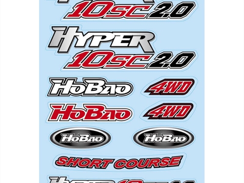 HOBAO HYPER 10SC 2.0 DECAL