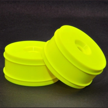 HOBAO REVO WHEEL 3.3" YELLOW (2) for HYPER SS,VS,TQ BUGGY