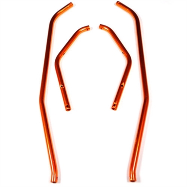 HOBAO HYPER CAGE TRUGGY SIDE/REAR CAGE TUBE ORANGE