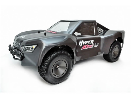 HOBAO HYPER 10SC 20 ELECTRIC TRUCK RTR WITH GREY BODY