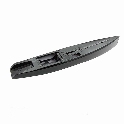 JOYSWAY DF65V6 BLACK HULL (INC L.SERVO TRAY,DECK EYES,FINBOX,