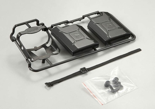 KILLERBODY BLACK PLASTIC JERRY CAN SET