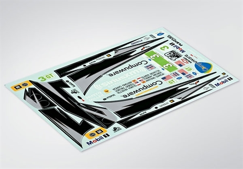 KILLERBODY DECAL SHEET CORVETTE GT2