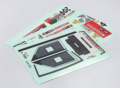 KILLERBODY DECAL SHEET PAJERO EVO 1998 DAKAR RALLY