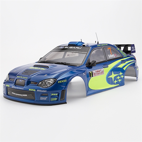 KILLERBODY SUBARU IMPREZA WRC 2007 PAINTED BLUE BODY KIT