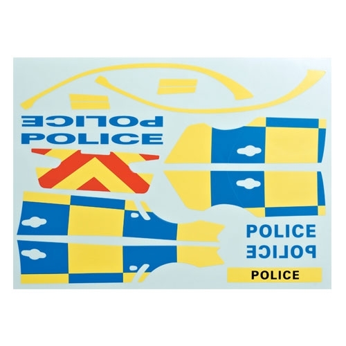 KILLERBODY DECAL SHEET FOR POLICE CAR