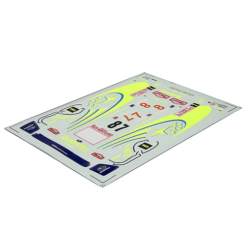 KILLERBODY SUBARU IMPREZA WRC 2007 RACING DECAL SHEET