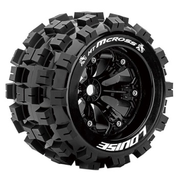LOUISE RC MT-MCROSS 1/8 SPORT 1/2 OFFSET/BLACK EP E-REVO FR
