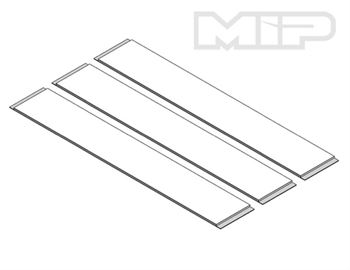 MIP MXT-1 SERVO TAPE, (1 IN X 6 IN) (3)