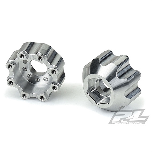 PRO-LINE 8x32 TO 17MM 1/2" OFF SET ALUM HEX ADAPT 3.8" WHEELS