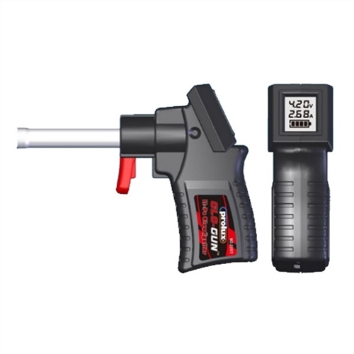 PROLUX GLO-GUN LIPO GLOW IGNIT OR w/LCD INDICATOR & USB CABLE
