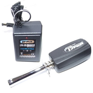 PROLUX LI-PO GLOW IGNITOR w/LED INDICATOR & EU CHARGER
