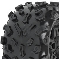 Pro-Line 'Big Joe' 40 Series Mounted On Tech 5 Black Wheels