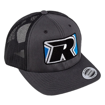 REEDY 2022 TRUCKER HAT FLAT BILL CHARCOALBLACK