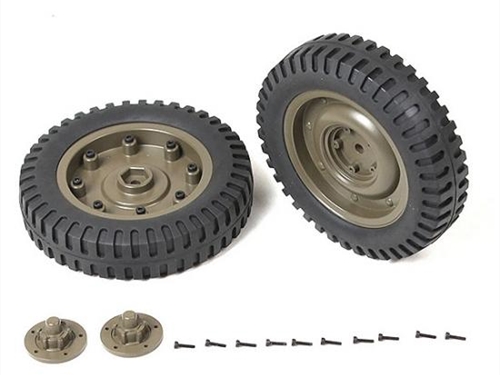 ROC HOBBY 16 1941 MB SCALER FRONT WHEELS ASSEMBLY 1 Pair