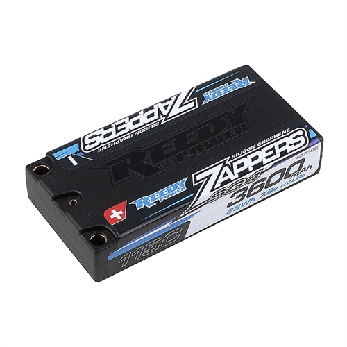 REEDY ZAPPERS 'SG4' 3600MAH 115C 7.6V LP SHORTY LIPO BATT