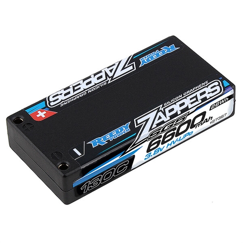 REEDY ZAPPERS 'SG5' 6600MAH 1S 130C 3.8V LIPO BATTERY