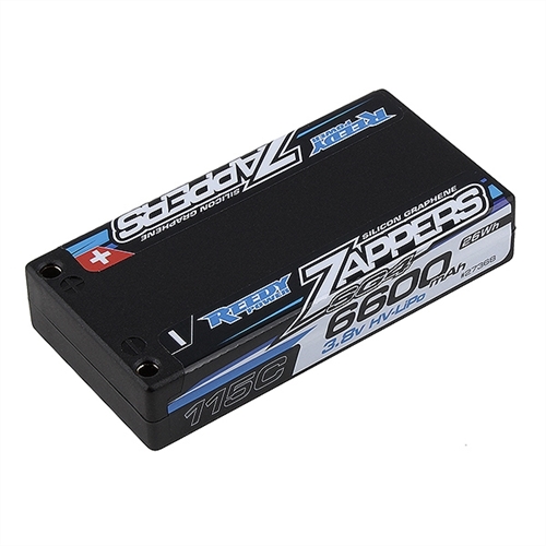 REEDY ZAPPERS 'SG4' 6600MAH 1S 115C 3.8V LIPO BATTERY