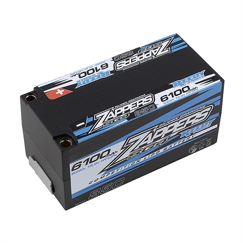 REEDY ZAPPERS SG4 6100MAH HV 85C 15.2V SHORTY 4S LIPO BATT.