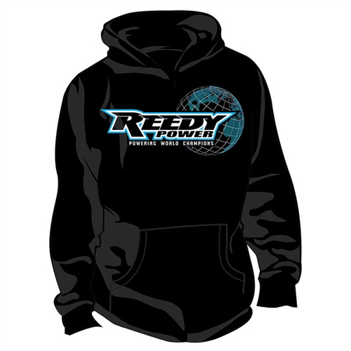 REEDY W23 PULLOVER HOODIE BLACK - SMALL