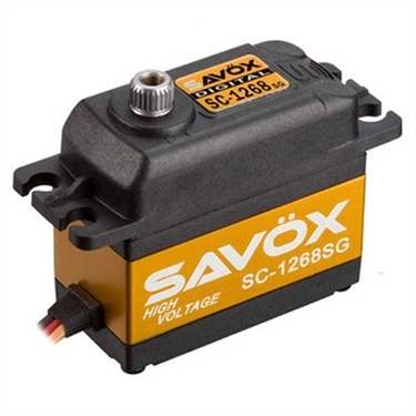 SAVOX 'HIGH VOLTAGE' STD SIZE DIGITAL SERVO 26KG@7.4V (LIPO)