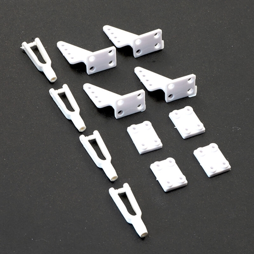 TOP GUN PARK FLITE CESSNA 182 CLEVIS/CLIP + ROCKER ARM