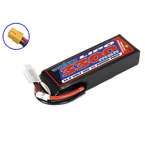 VOLTZ 3300mah 14.8V 30C LIPO BATTERY W/XT60