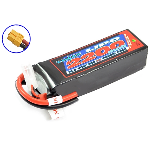 VOLTZ 2200mah 148V 30C LIPO BATTERY wXT60
