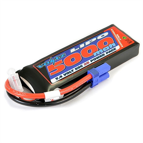 VOLTZ 5000mah 74V 50C LIPO BATTERY EC5
